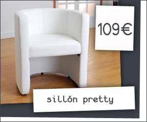 Promociones del momento : Sill�n Pretty color blanco