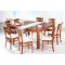 La mesa JADON con ala desplegable y sus 4 sillas GRACE