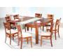 La mesa JADON con ala desplegable y sus 4 sillas GRACE