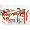 La mesa JADON con ala desplegable y sus 4 sillas GRACE image pub1
