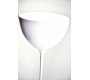 L&aacute;mpara de pi&eacute;  DROP de dise&ntilde;o de color blanco