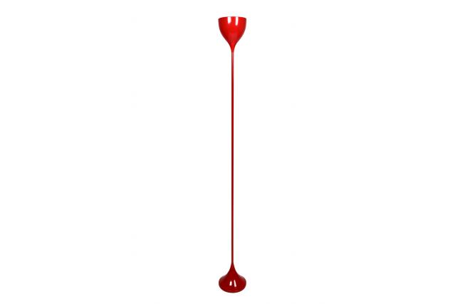 L&aacute;mpara de pi&eacute;  DROP de dise&ntilde;o de color rojo