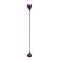 L&aacute;mpara de pi&eacute;  DROP de dise&ntilde;o de color violeta