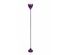 L&aacute;mpara de pi&eacute;  DROP de dise&ntilde;o de color violeta