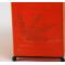 L&aacute;mpara de sobre mesa Guilin rectangular de bamb&uacute; color naranja