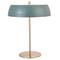 L&aacute;mpara de sobre mesa KOPEN de color gris