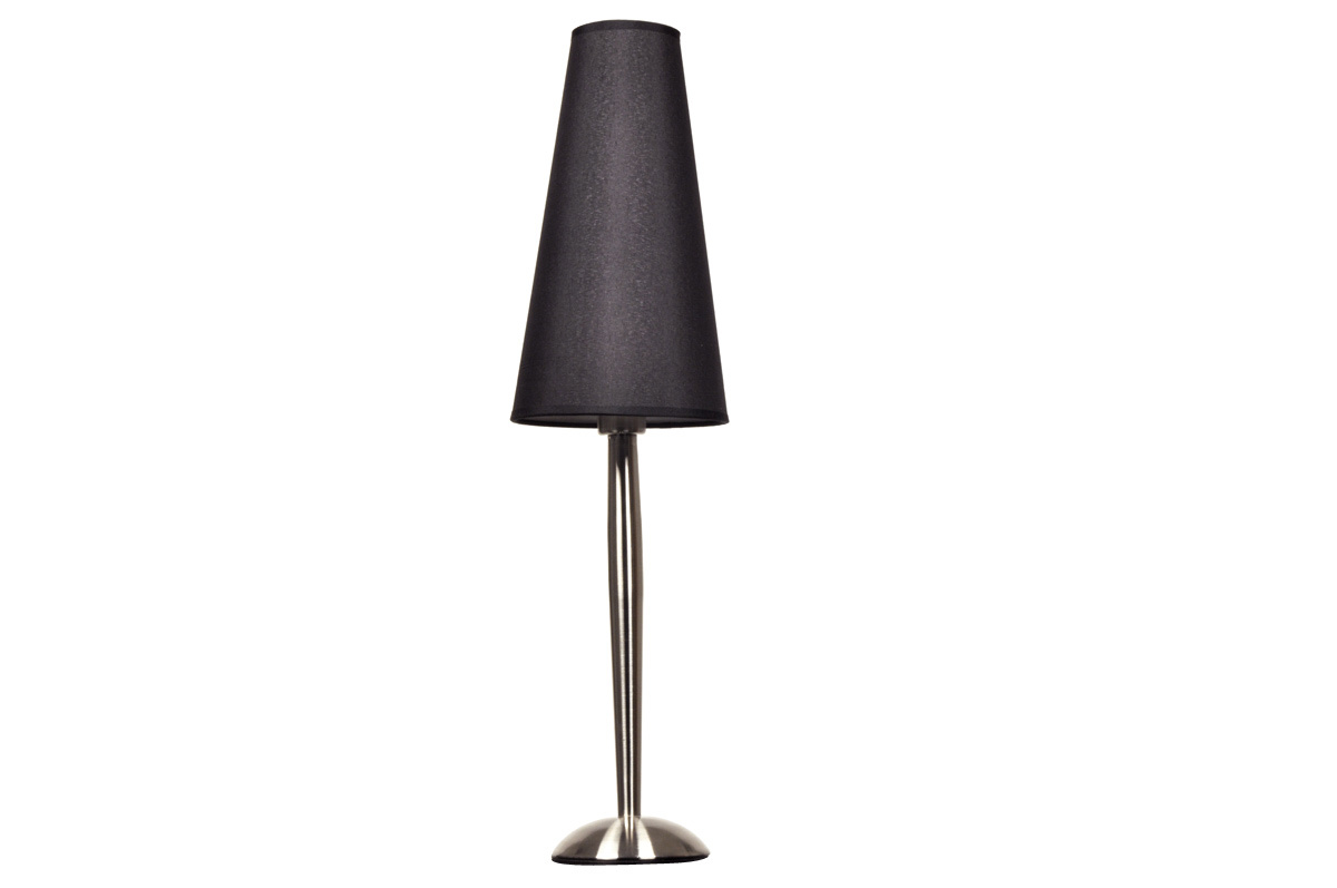 L&aacute;mpara de sobre mesa NEW SOFT de color negro