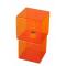 L&aacute;mpara de sobre mesa POP de color naranja