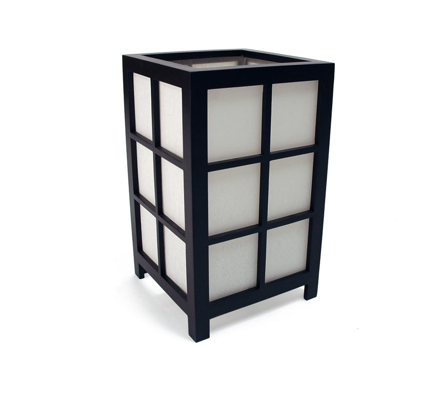 L&aacute;mpara de sobre mesa TOKIO rectangular