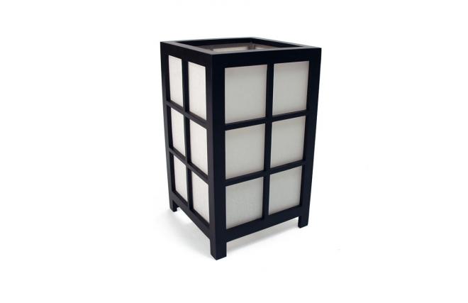 L&aacute;mpara de sobre mesa TOKIO rectangular