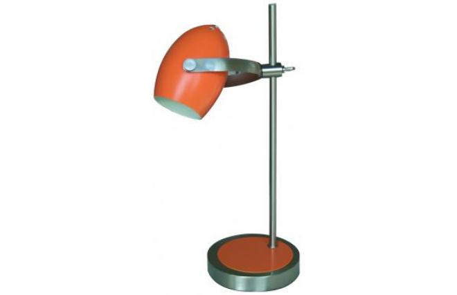 L&aacute;mpara de sobre mesa WALEE de color naranja