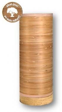 L&aacute;mpara de sobre mesa WOODY de bamb&uacute;