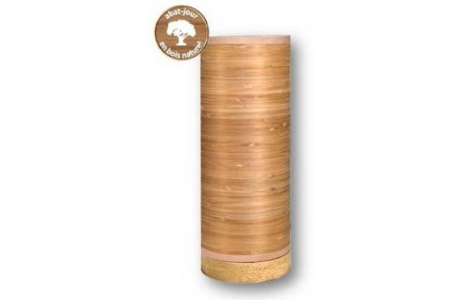 L&aacute;mpara de sobre mesa WOODY de bamb&uacute;