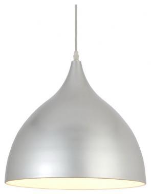 L&aacute;mpara suspension metal plateado HYDRA XL