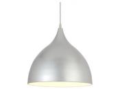 L&aacute;mpara suspension metal plateado HYDRA XL