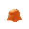 Lote de 2 pufs de color naranja Jelly Fish