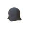 Lote de 2 pufs de color negro JELLY FISH