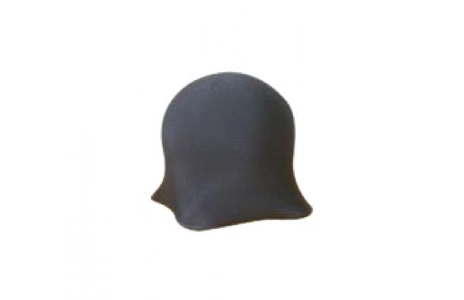 Lote de 2 pufs de color negro JELLY FISH