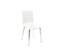 Lote de 2 sillas de dise&ntilde;o color blanco NELLY
