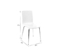 Lote de 2 sillas de dise&ntilde;o color blanco NELLY