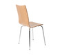 Lote de 2 sillas de dise&ntilde;o color madera natural ELLA