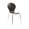 Lote de 2 sillas de dise&ntilde;o de madera marr&oacute;n oscuro NEW ABIGAIL