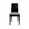 Lote de 2 sillas EVA de roble malayo de color wenge