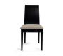 Lote de 2 sillas EVA de roble malayo de color wenge