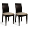 Lote de 2 sillas EVA de roble malayo de color wenge image pub1