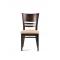 Lote de 2 sillas FREDDIE  de color wenge