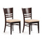 Lote de 2 sillas FREDDIE  de color wenge image pub1