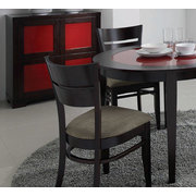 Lote de 2 sillas GRACE  de color wenge image pub1