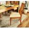 Lote de 2 sillas JILLI de roble malayo- color roble claro
