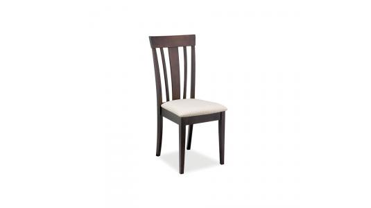 Lote de 2 sillas MARC de roble malayo de color wenge image 1