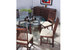 Lote de 2 sillas OHANNA de roble malayo y de color chocolate image 4