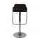 Lote de 2 taburetes ANDROMEDE de color chocolate