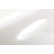 Lote de 2 taburetes blancos SATURNE cuadrados