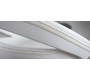 Lote de 2 taburetes comet con recubrimiento de PVC color blanco