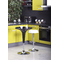 Lote de 2 taburetes de bar CAPSULE de color blanco