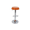 Lote de 2 taburetes de bar CAPSULE de color naranja image pub1
