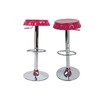 Lote de 2 taburetes de bar CAPSULE de color  rosa image pub1