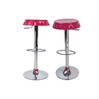 Lote de 2 taburetes de bar CAPSULE de color  rosa image pub1