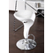 Lote de 2 taburetes de bar / cocina blancos Jupiter