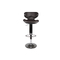 Lote de 2 taburetes de bar/ cocina BULLIT chocolate