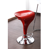 Lote de 2 taburetes de bar / cocina rojos Jupiter image pub1
