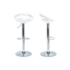 Lote de 2 taburetes de bar COMET COLOR blanco image pub1