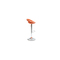 Lote de 2 taburetes de bar COMET color naranja