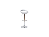 Lote de 2 taburetes de bar COMET color plata