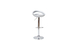Lote de 2 taburetes de bar COMET color plata image 1