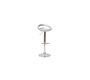 Lote de 2 taburetes de bar COMET color plata image 1